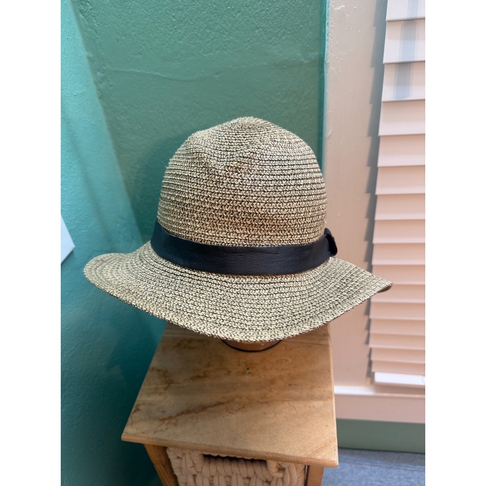 Goorin Bros Bucket Hat Women Size Large 100% Straw